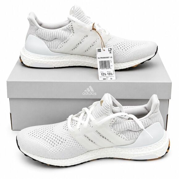 adidas UltraBoost 1.0 Triple White Running Shoes Men’s Size 12.5 DNA Boost main image 6